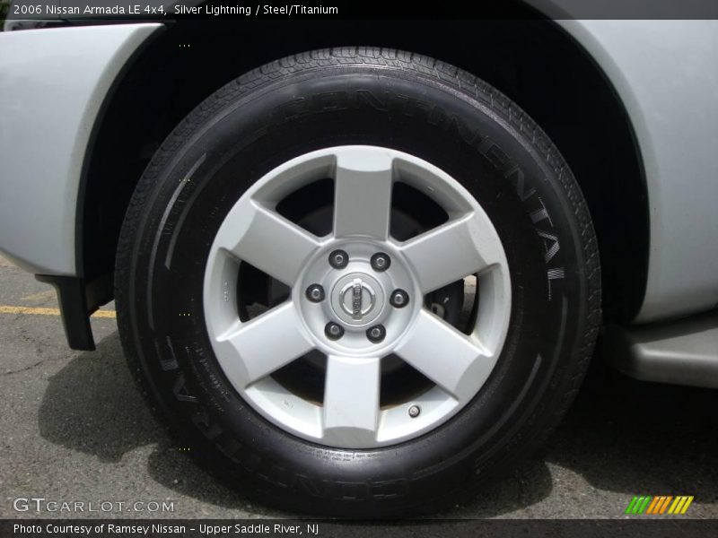Silver Lightning / Steel/Titanium 2006 Nissan Armada LE 4x4