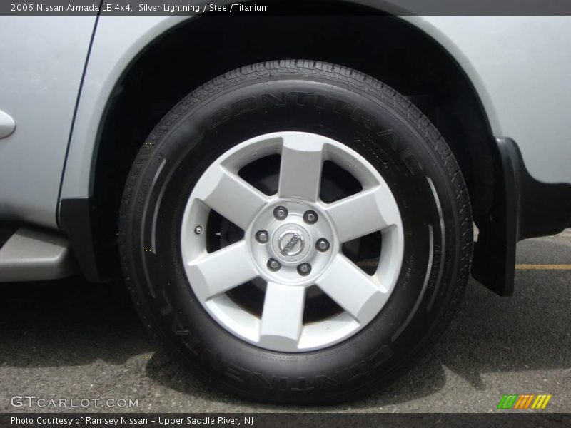 Silver Lightning / Steel/Titanium 2006 Nissan Armada LE 4x4