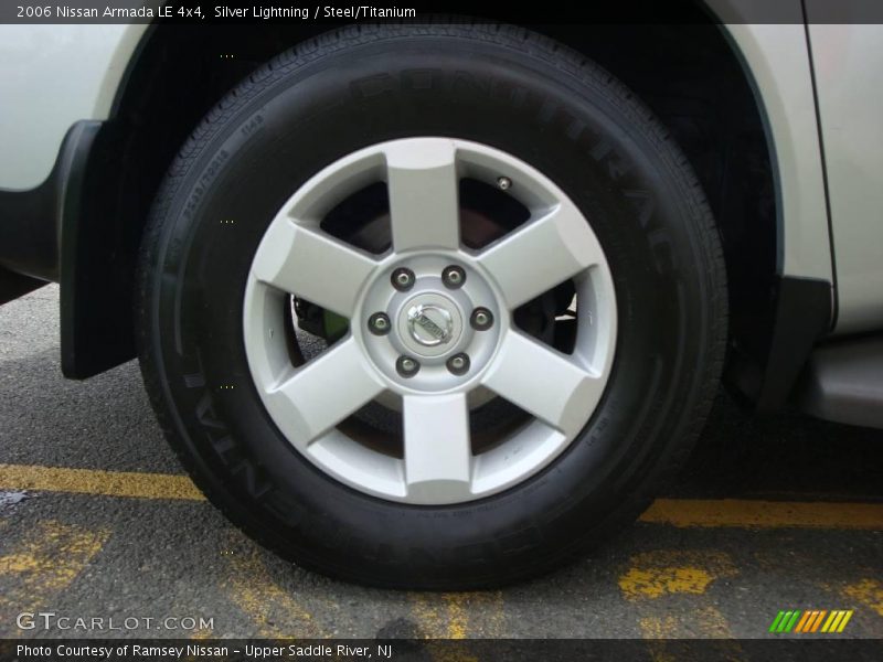 Silver Lightning / Steel/Titanium 2006 Nissan Armada LE 4x4