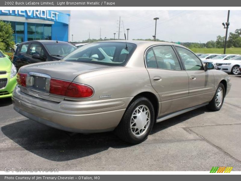 Light Bronzemist Metallic / Taupe 2002 Buick LeSabre Limited