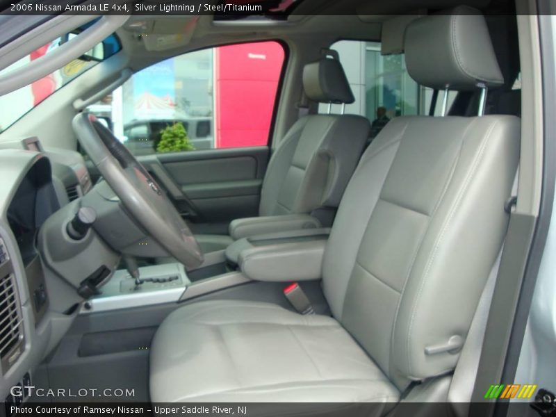 Silver Lightning / Steel/Titanium 2006 Nissan Armada LE 4x4