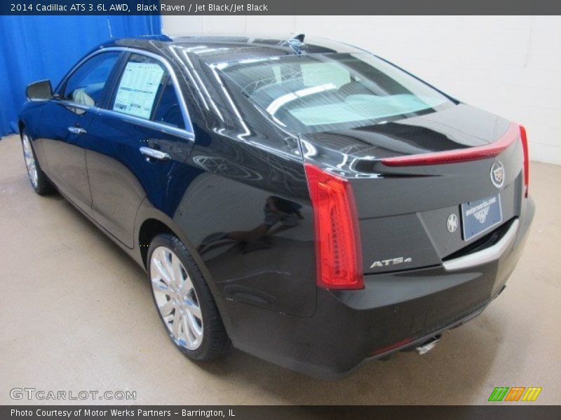 Black Raven / Jet Black/Jet Black 2014 Cadillac ATS 3.6L AWD