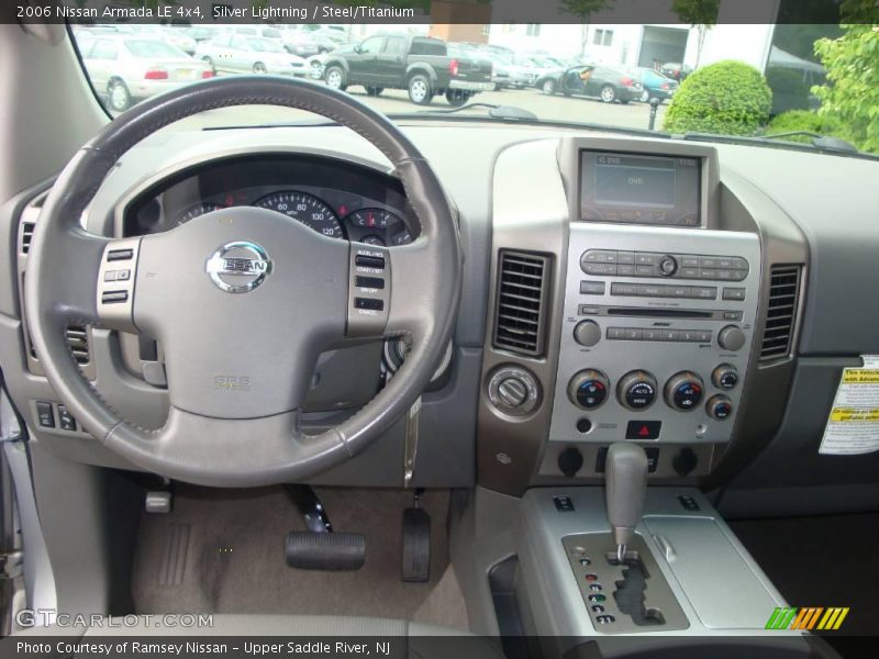 Silver Lightning / Steel/Titanium 2006 Nissan Armada LE 4x4
