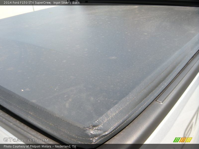 Ingot Silver / Black 2014 Ford F150 STX SuperCrew