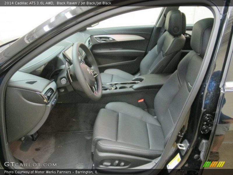 Black Raven / Jet Black/Jet Black 2014 Cadillac ATS 3.6L AWD