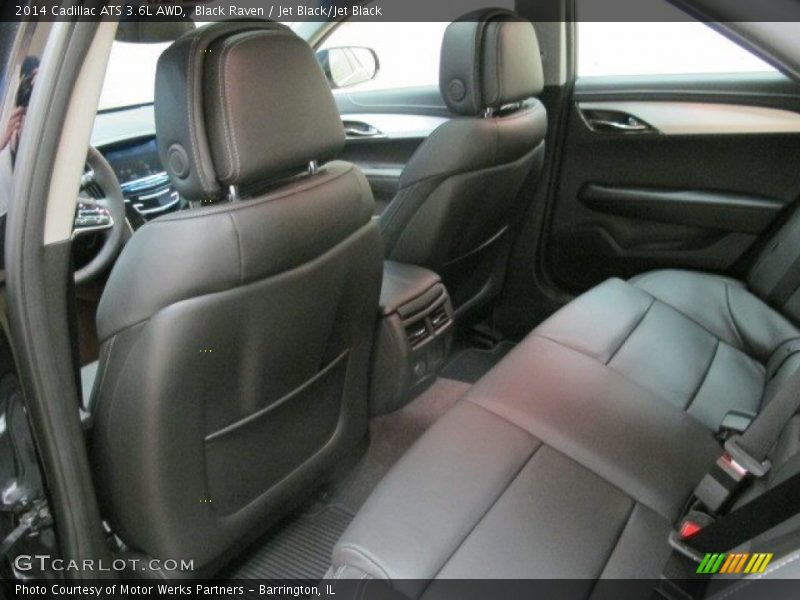 Black Raven / Jet Black/Jet Black 2014 Cadillac ATS 3.6L AWD