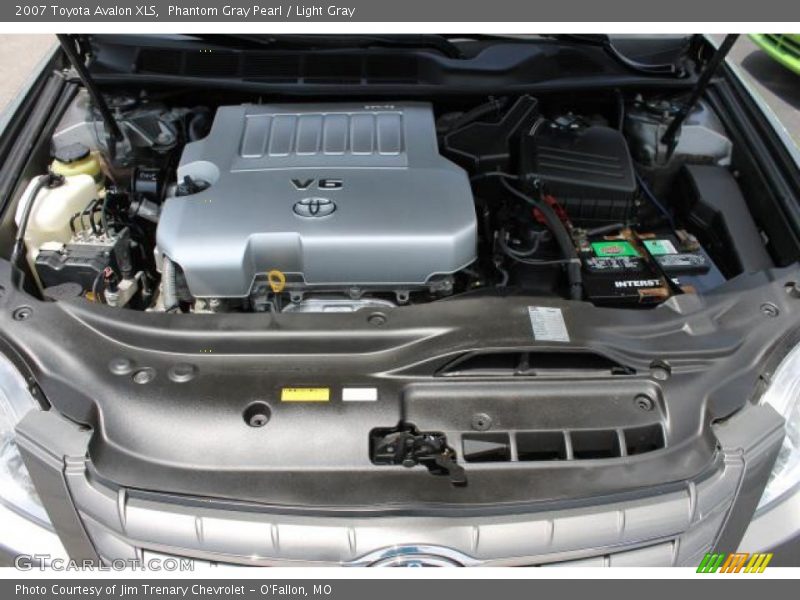 Phantom Gray Pearl / Light Gray 2007 Toyota Avalon XLS