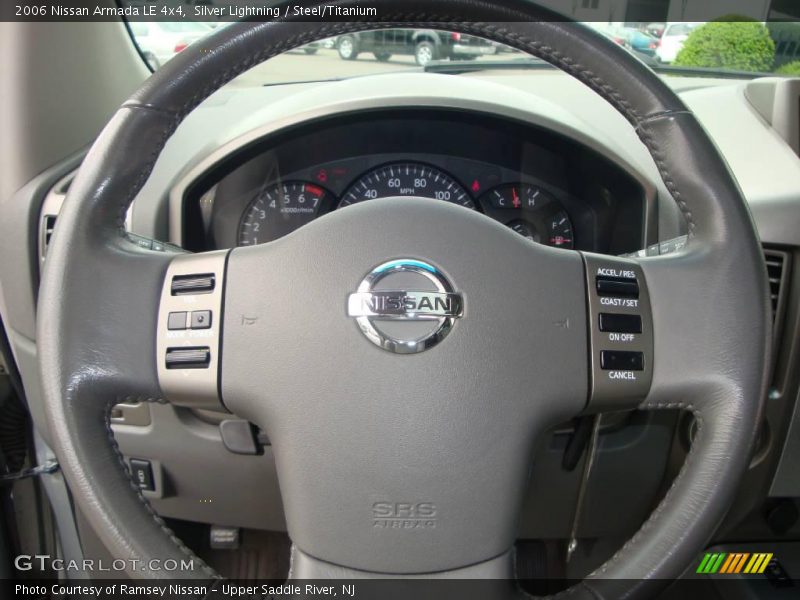 Silver Lightning / Steel/Titanium 2006 Nissan Armada LE 4x4