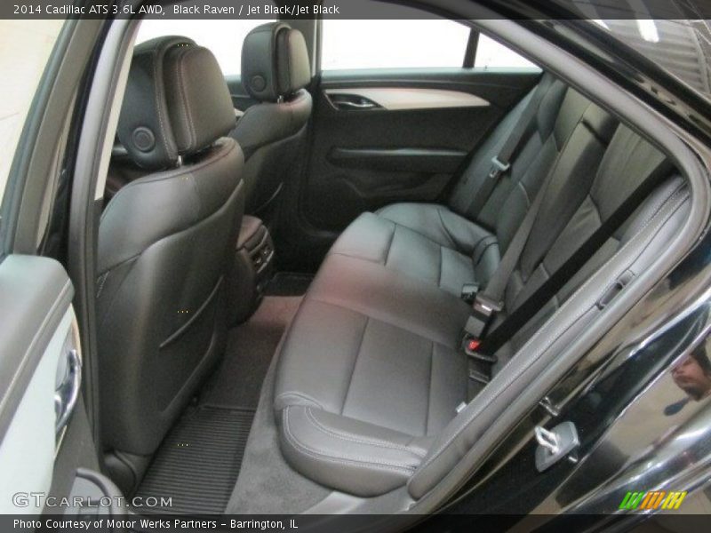 Black Raven / Jet Black/Jet Black 2014 Cadillac ATS 3.6L AWD