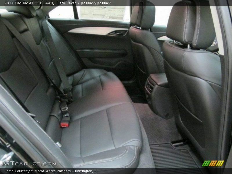 Black Raven / Jet Black/Jet Black 2014 Cadillac ATS 3.6L AWD