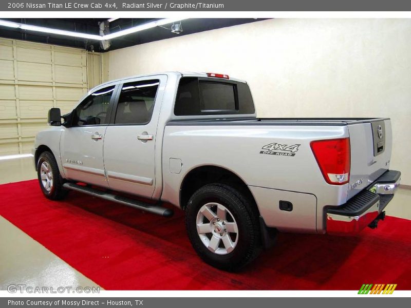 Radiant Silver / Graphite/Titanium 2006 Nissan Titan LE Crew Cab 4x4