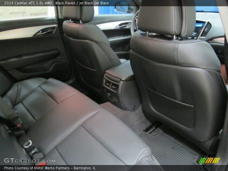 Black Raven / Jet Black/Jet Black 2014 Cadillac ATS 3.6L AWD
