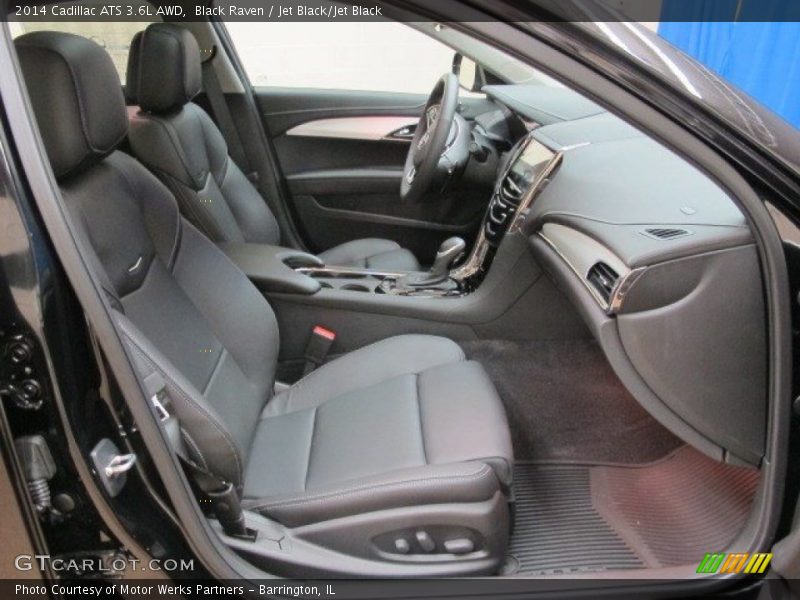 Black Raven / Jet Black/Jet Black 2014 Cadillac ATS 3.6L AWD