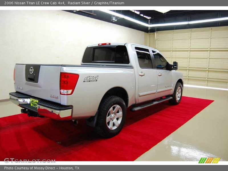 Radiant Silver / Graphite/Titanium 2006 Nissan Titan LE Crew Cab 4x4