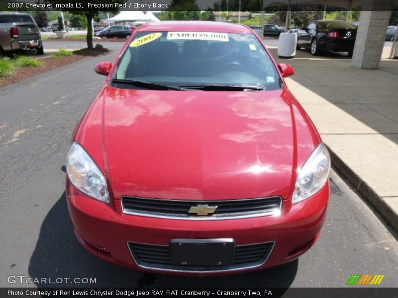 Precision Red / Ebony Black 2007 Chevrolet Impala LS