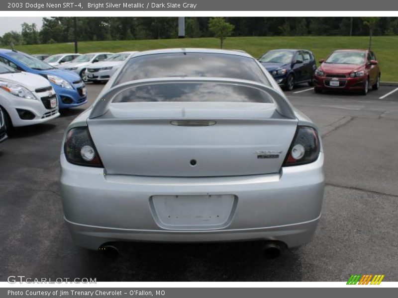 Bright Silver Metallic / Dark Slate Gray 2003 Dodge Neon SRT-4
