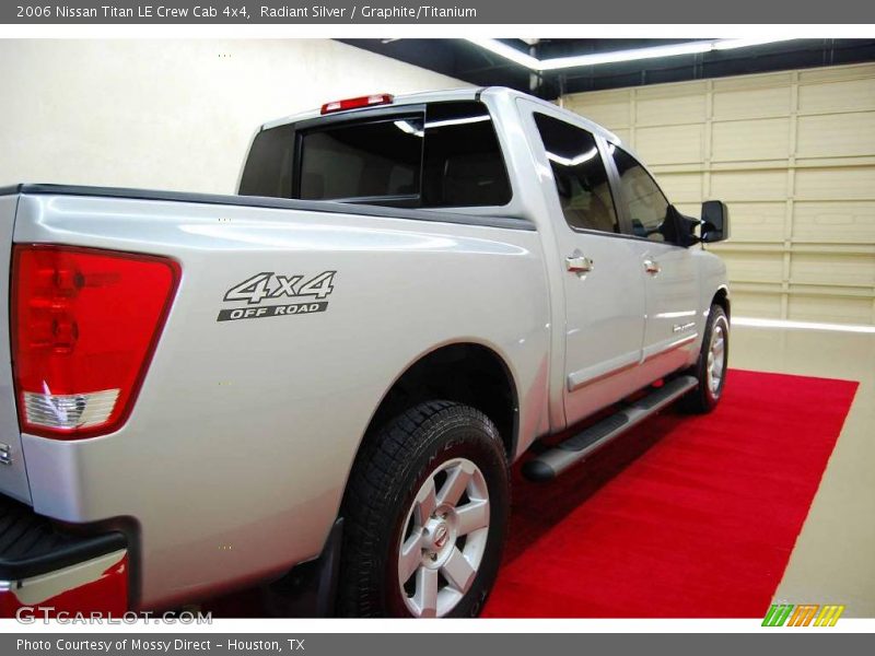 Radiant Silver / Graphite/Titanium 2006 Nissan Titan LE Crew Cab 4x4