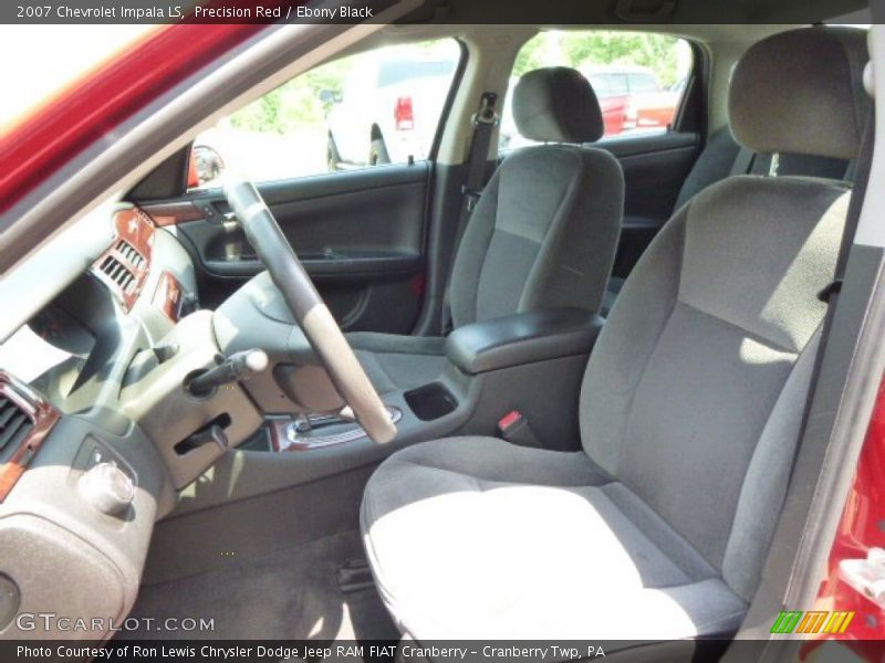Precision Red / Ebony Black 2007 Chevrolet Impala LS