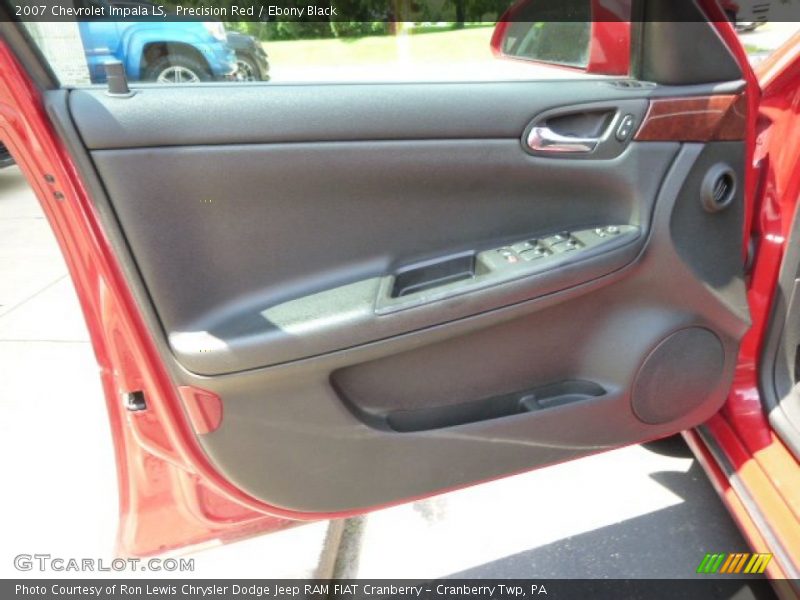 Precision Red / Ebony Black 2007 Chevrolet Impala LS
