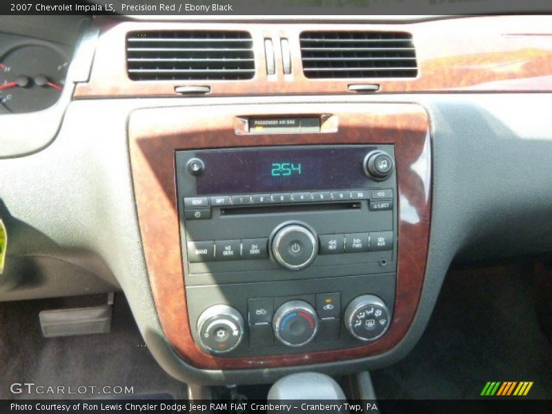 Precision Red / Ebony Black 2007 Chevrolet Impala LS