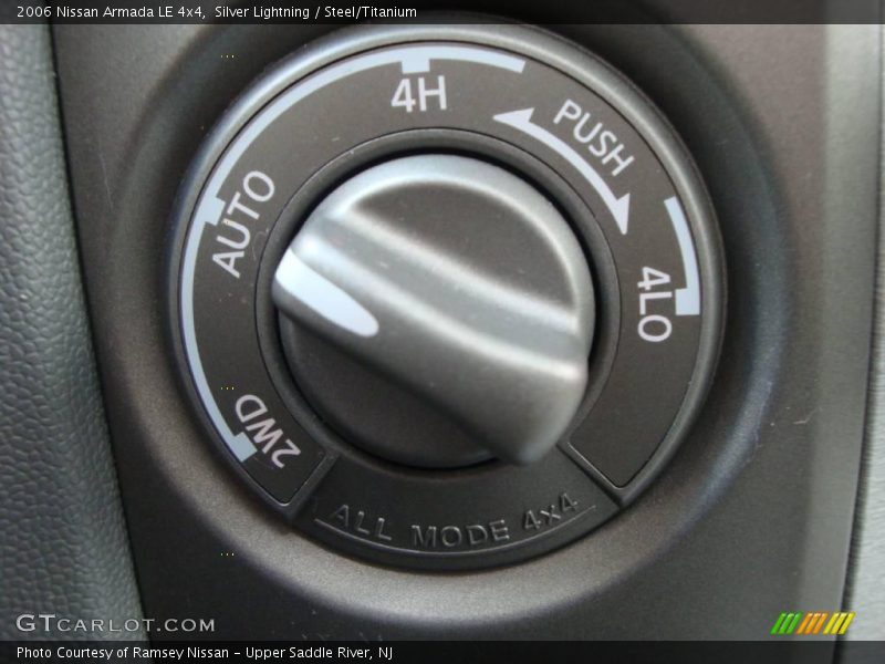 Silver Lightning / Steel/Titanium 2006 Nissan Armada LE 4x4