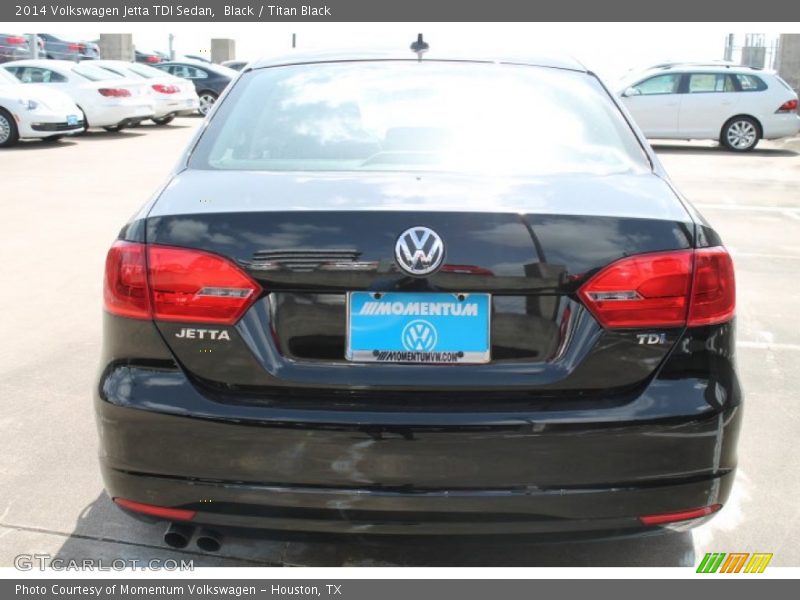 Black / Titan Black 2014 Volkswagen Jetta TDI Sedan