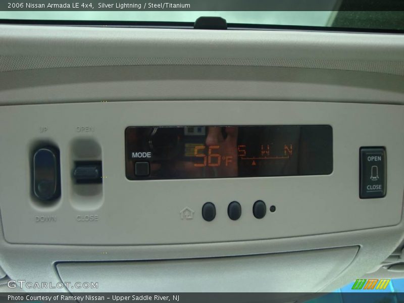 Silver Lightning / Steel/Titanium 2006 Nissan Armada LE 4x4