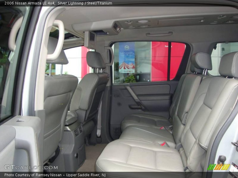 Silver Lightning / Steel/Titanium 2006 Nissan Armada LE 4x4