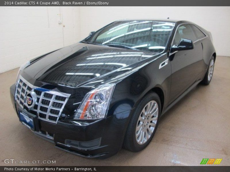 Black Raven / Ebony/Ebony 2014 Cadillac CTS 4 Coupe AWD