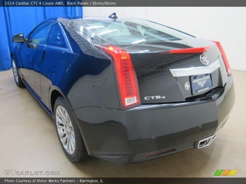 Black Raven / Ebony/Ebony 2014 Cadillac CTS 4 Coupe AWD