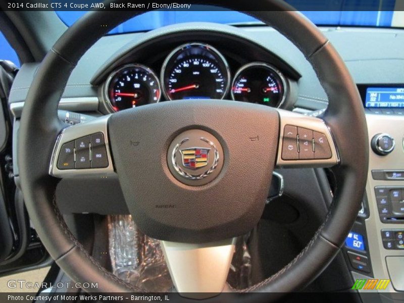 Black Raven / Ebony/Ebony 2014 Cadillac CTS 4 Coupe AWD