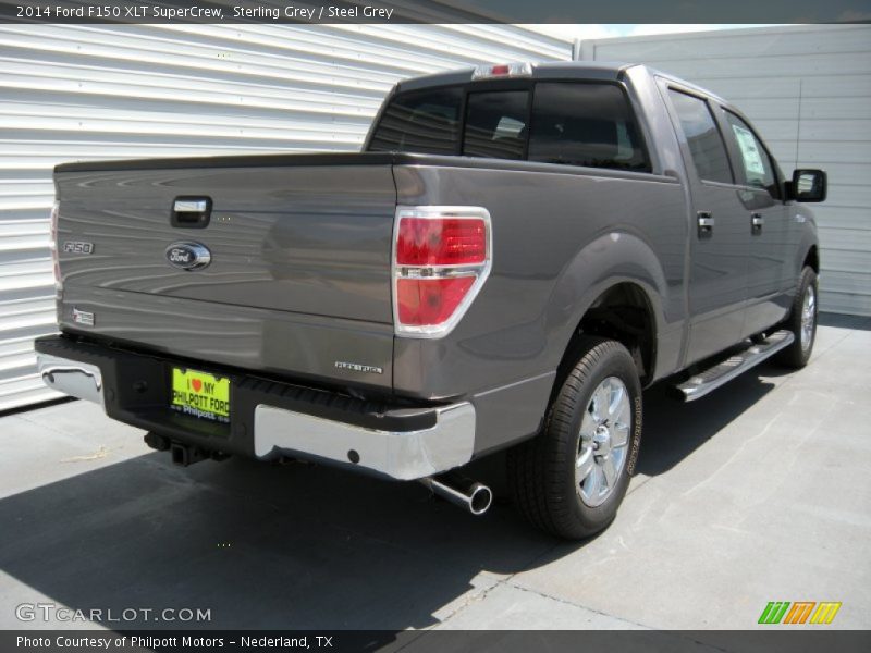 Sterling Grey / Steel Grey 2014 Ford F150 XLT SuperCrew