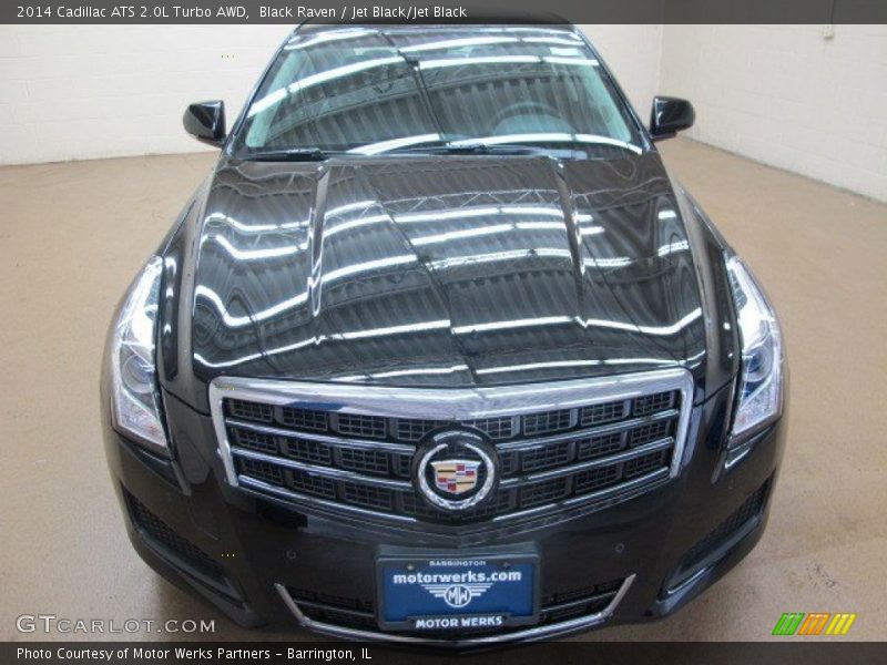 Black Raven / Jet Black/Jet Black 2014 Cadillac ATS 2.0L Turbo AWD