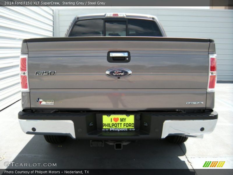 Sterling Grey / Steel Grey 2014 Ford F150 XLT SuperCrew