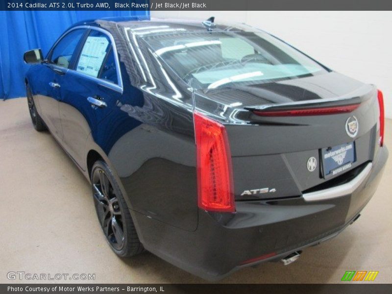 Black Raven / Jet Black/Jet Black 2014 Cadillac ATS 2.0L Turbo AWD