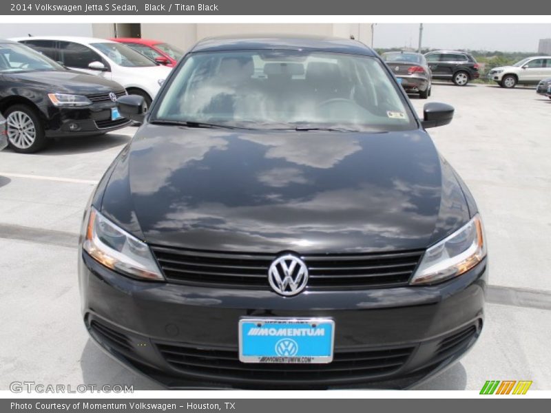 Black / Titan Black 2014 Volkswagen Jetta S Sedan