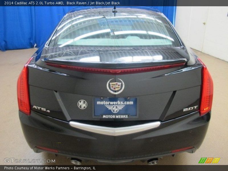 Black Raven / Jet Black/Jet Black 2014 Cadillac ATS 2.0L Turbo AWD