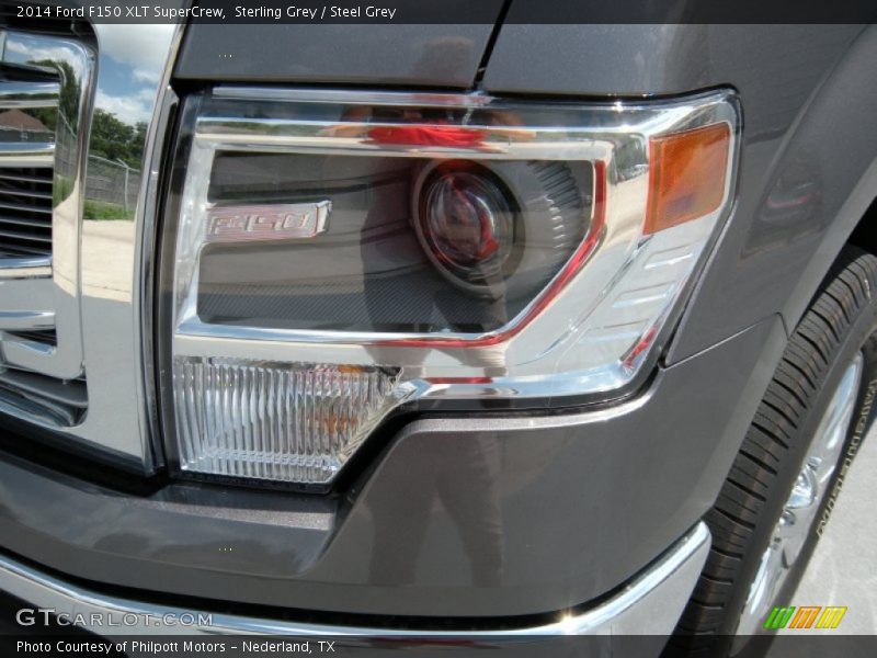 Sterling Grey / Steel Grey 2014 Ford F150 XLT SuperCrew