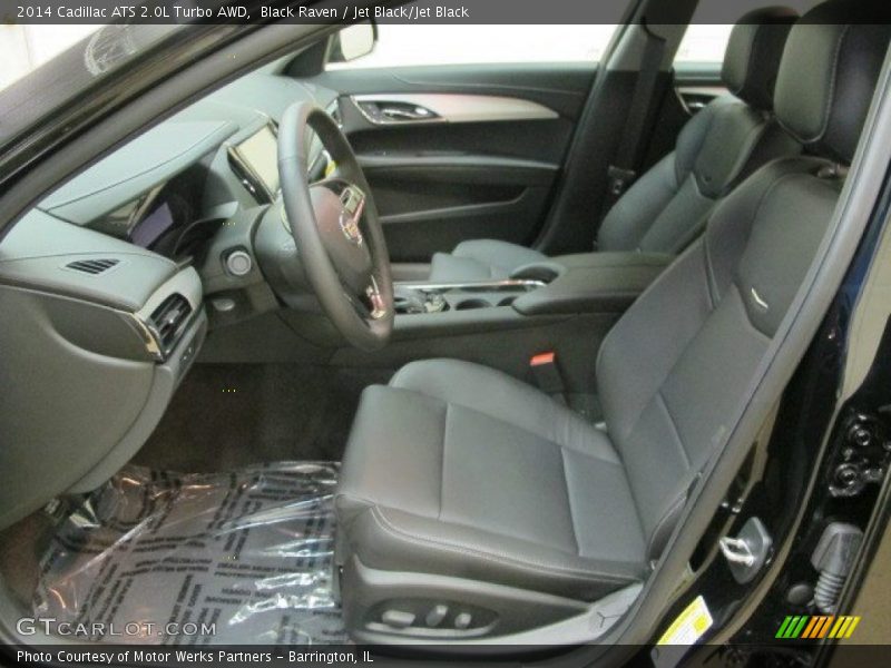 Black Raven / Jet Black/Jet Black 2014 Cadillac ATS 2.0L Turbo AWD