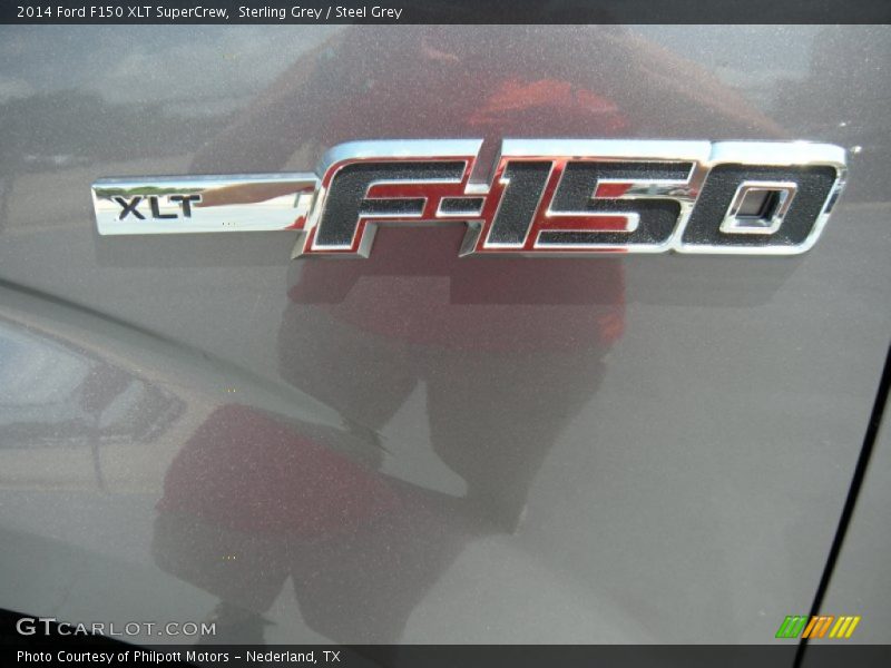 Sterling Grey / Steel Grey 2014 Ford F150 XLT SuperCrew