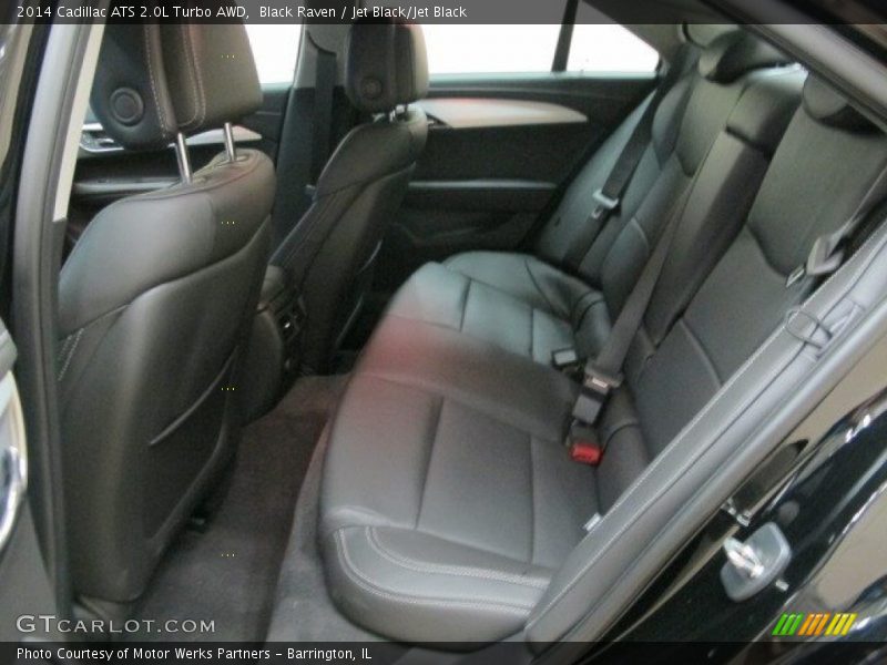 Black Raven / Jet Black/Jet Black 2014 Cadillac ATS 2.0L Turbo AWD