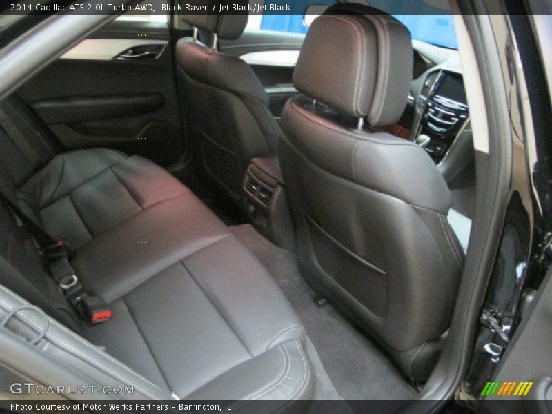 Black Raven / Jet Black/Jet Black 2014 Cadillac ATS 2.0L Turbo AWD