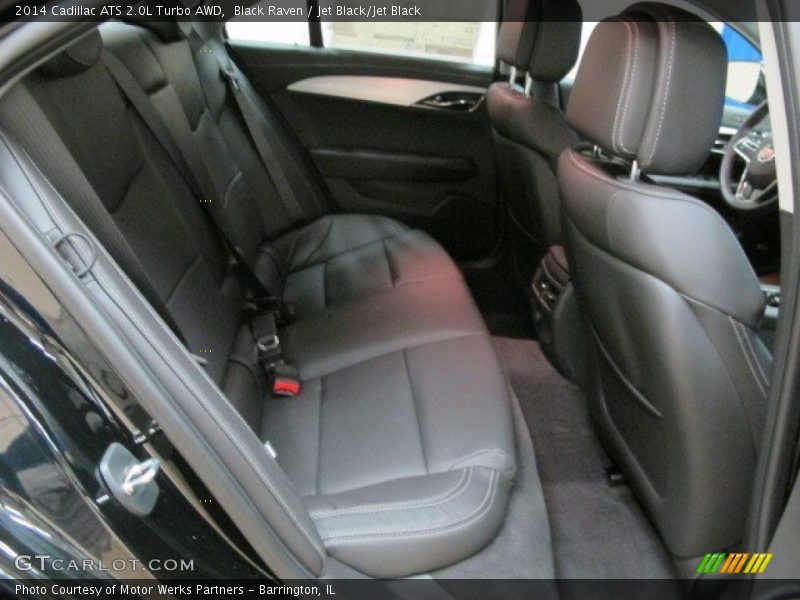 Black Raven / Jet Black/Jet Black 2014 Cadillac ATS 2.0L Turbo AWD