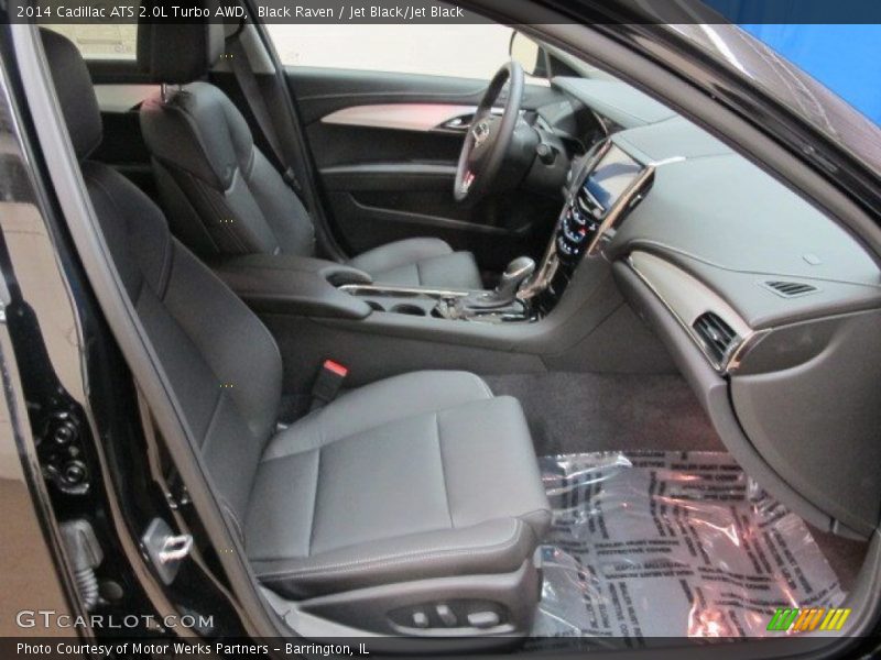 Black Raven / Jet Black/Jet Black 2014 Cadillac ATS 2.0L Turbo AWD