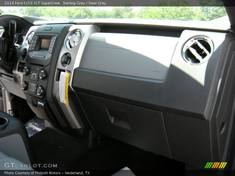 Sterling Grey / Steel Grey 2014 Ford F150 XLT SuperCrew