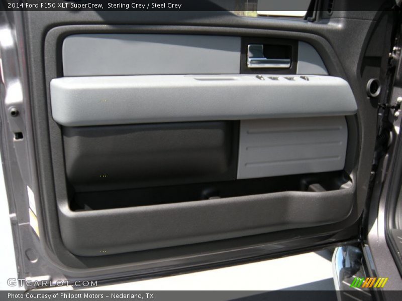Sterling Grey / Steel Grey 2014 Ford F150 XLT SuperCrew