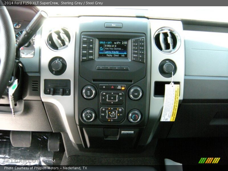 Sterling Grey / Steel Grey 2014 Ford F150 XLT SuperCrew