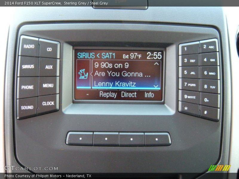 Sterling Grey / Steel Grey 2014 Ford F150 XLT SuperCrew