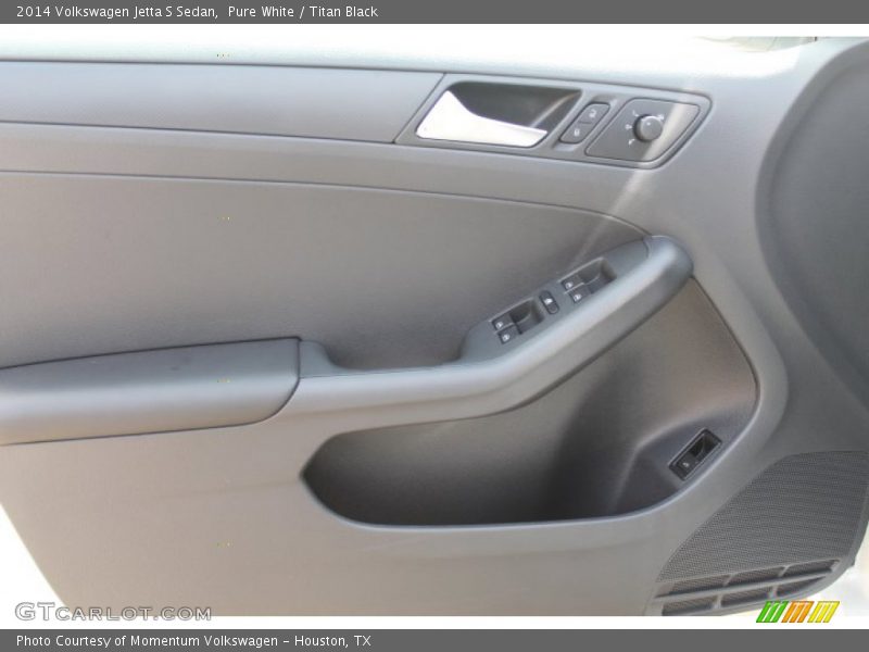 Pure White / Titan Black 2014 Volkswagen Jetta S Sedan