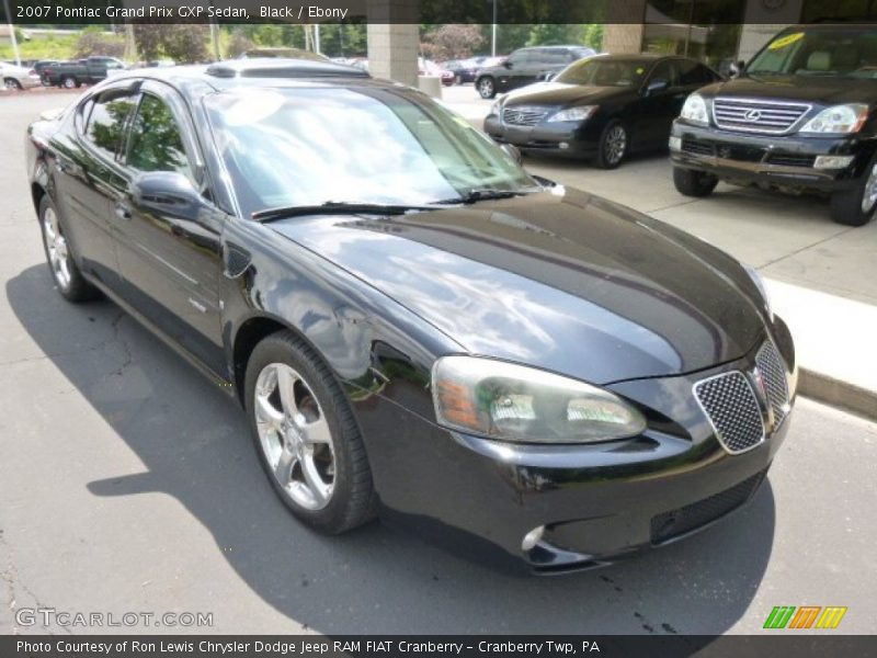 Black / Ebony 2007 Pontiac Grand Prix GXP Sedan